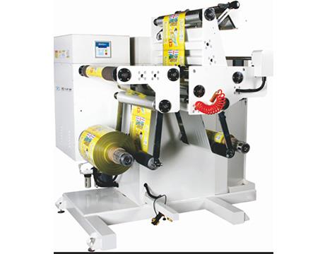 Rewinding inspection machine