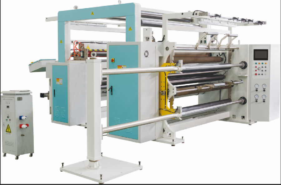 Pre-coated film slitting machine