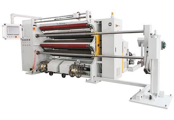 High-speed bronzing film slitting 